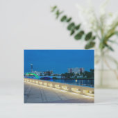 Riverwalk bij Tampa Florida Briefkaart (Staand voorkant)