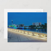 Riverwalk bij Tampa Florida Briefkaart (Voorkant / Achterkant)