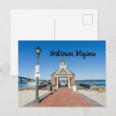 Riverwalk in Yorktown Virginia Briefkaart (Voorkant / Achterkant)