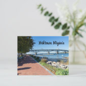 Riverwalk Landing in Yorktown Virginia Briefkaart (Staand voorkant)