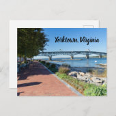 Riverwalk Landing in Yorktown Virginia Briefkaart (Voorkant / Achterkant)