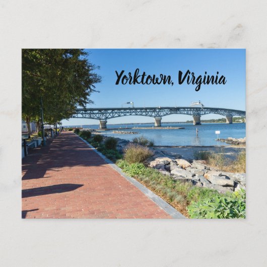 Riverwalk Landing in Yorktown Virginia Briefkaart (Voorkant)