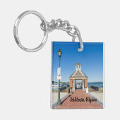 Riverwalk Landing in Yorktown Virginia Sleutelhanger (Voorkant Links)