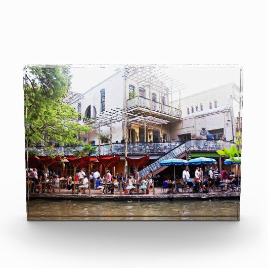 Riverwalk Restaurant AcrylBlock Fotoblokken (Voorkant)