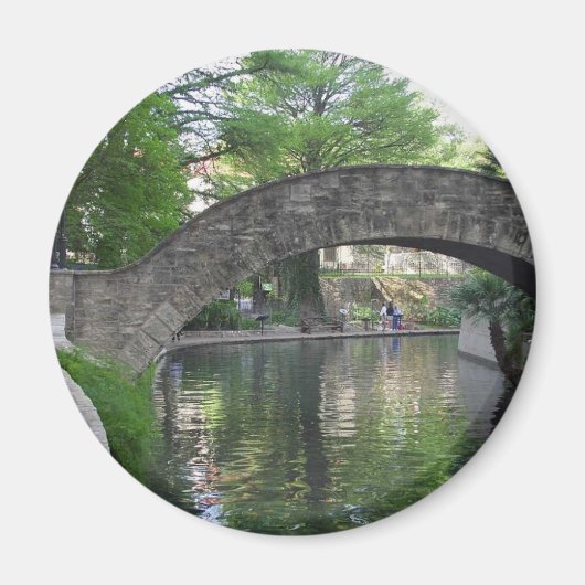 Riverwalk San Antonio Bridges Magneet (Voorkant)