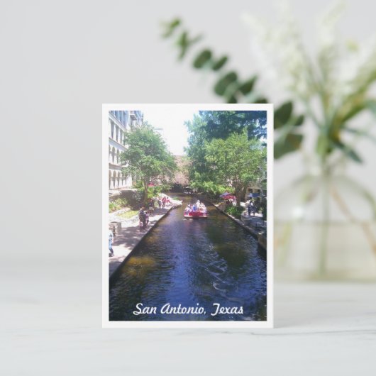 Riverwalk, San Antonio Briefkaart (Staand voorkant)