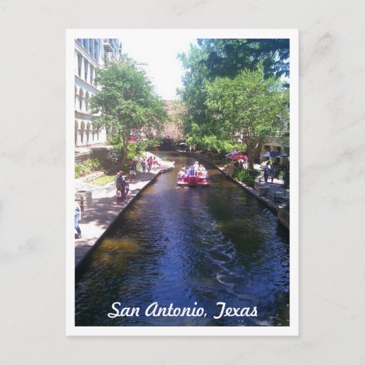 Riverwalk, San Antonio Briefkaart (Voorkant)