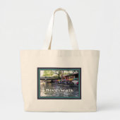 Riverwalk, San Antonio, TEXAS Grote Tote Bag (Voorkant)