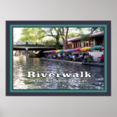 Riverwalk, San Antonio, Texas Poster (Voorkant)