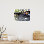 Riverwalk, San Antonio, Texas Poster (Keuken)
