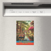 Riverwalk San Antonio Texas Travel Magneet (Insitu (Vaatwasser))