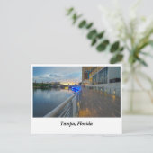 Riverwalk Tampa Florida Briefkaart (Staand voorkant)