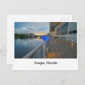 Riverwalk Tampa Florida Briefkaart (Voorkant / Achterkant)