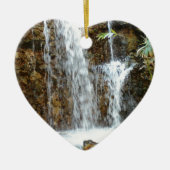 Riverwalk Waterfall Keramisch Ornament (Voorkant)