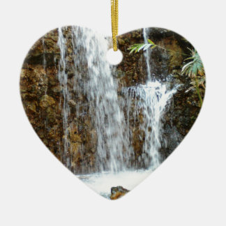 Riverwalk Waterfall Keramisch Ornament