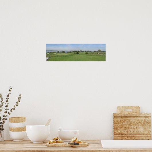 RiverWinds Golf Course Panoramic P.... Poster (Keuken)