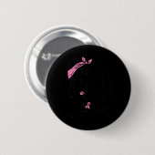 Riveter I Won Borstkanker Overlevende Vrouw Ronde Button 5,7 Cm (Voorkant /achterkant)