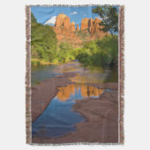 Rivier bij Red Rock Crossing, Arizona Deken (Voorkant Verticaal)
