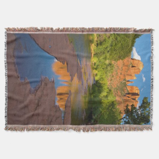 Rivier bij Red Rock Crossing, Arizona Deken (Voorkant)