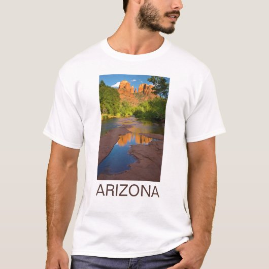 Rivier bij Red Rock Crossing, Arizona T-shirt (Voorkant)