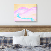 Rivier Canvas Print (Insitu (Slaapkamer))