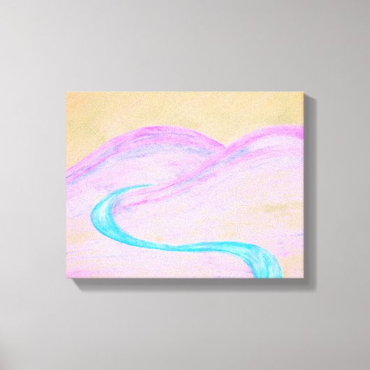 Rivier Canvas Print (Voorkant)