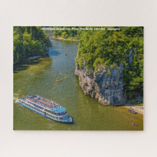 Rivier de Donau  Duitsland. Legpuzzel