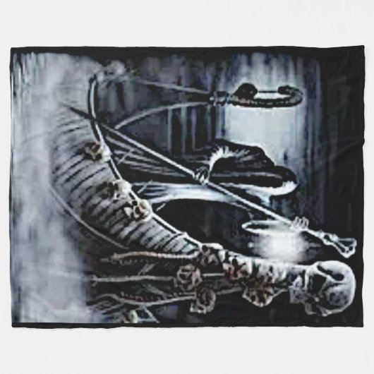 RIVIER DE STIX FLEECE DEKEN (Voorkant (Horizontaal))