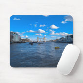 Rivier de Theems en Tower Bridge Muismat (Met muis)