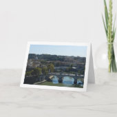 Rivier de Tiber, Rome, Italië Kaart (Voorkant)