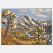 Rivier en bergstroom. magneet (Voorkant)