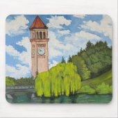 Rivier Front Park Uitzicht Muismat (Voorkant)