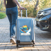 Rivier Kayakers postbus adres sticker (Koffer Insitu)