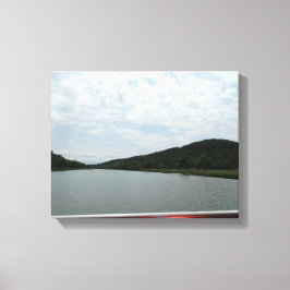 Rivier Landschapsfotografie Canvasprint Decoratie