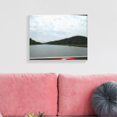 Rivier Landschapsfotografie Canvasprint Decoratie (Insitu (Woonkamer))