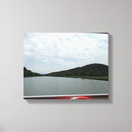 Rivier Landschapsfotografie Canvasprint Decoratie (Voorkant)
