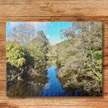 rivier legpuzzel<br><div class="desc">Deze tranquil scène is de Wansbeck in Northumberland,  Engeland. De foto werd genomen op een mooie voorjaarochtend. Ik hoop dat u van deze vreedzame puzzel geniet.</div>