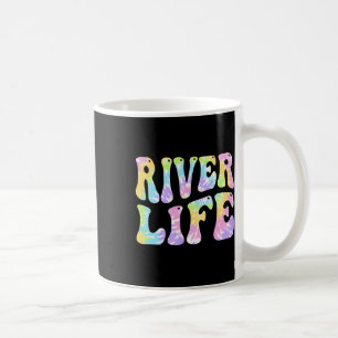 Rivier Leven Pret Vissen Boot Rivier Bum Vrouwen M Koffiemok