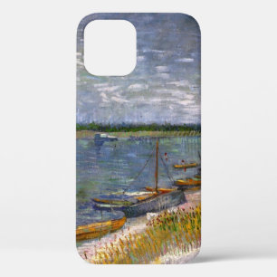 Rivier met roeiboten door Vincent van Gogh Case-Mate iPhone Case