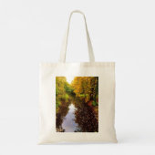 Rivier onder de bomen tote bag (Achterkant)