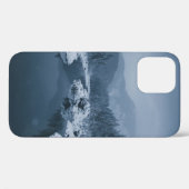 RIVIER OVERGELEID DOOR SNEEUW GEDEKT GEBIED MET PI Case-Mate iPhone CASE (Achterkant (horizontaal))