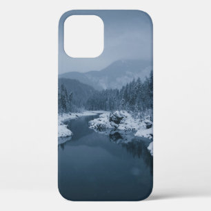 RIVIER OVERGELEID DOOR SNEEUW GEDEKT GEBIED MET PI Case-Mate iPhone CASE