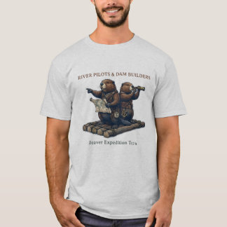 Rivier Piloten & Dam Bouwers- Bever Expeditie T-sh T-shirt