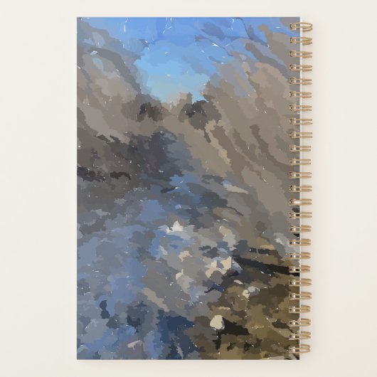 Rivier Scène Planner (Achterkant)