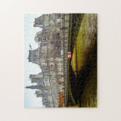 Rivier Seine Parijs. Legpuzzel (Verticaal)