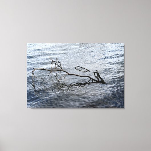 Rivier, Stilleven Canvas Afdruk (Voorkant)