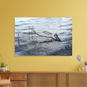 Rivier, Stilleven Canvas Afdruk (Insitu (Woonkamer))