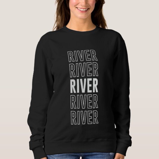 rivier trui (Voorkant)