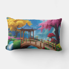 Rivier van Dromen - Fantasy Turquoise River Kussen