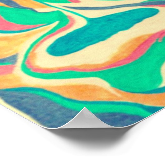 Rivier van Herinnering Poster (Hoek)